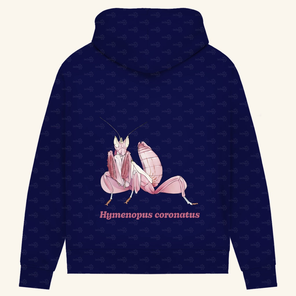 Damen Bio Hoodie mit Seitentaschen | Orchideenmantis orchid mantis Hymenopus coronatus