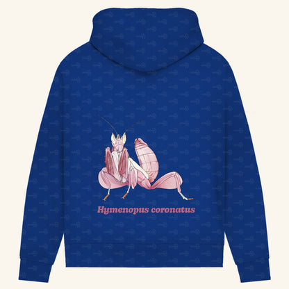 Damen Bio Hoodie mit Seitentaschen | Orchideenmantis orchid mantis Hymenopus coronatus
