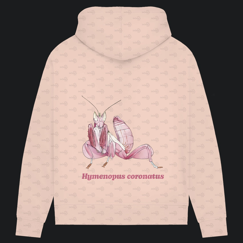 Damen Bio Hoodie mit Seitentaschen | Orchideenmantis orchid mantis Hymenopus coronatus