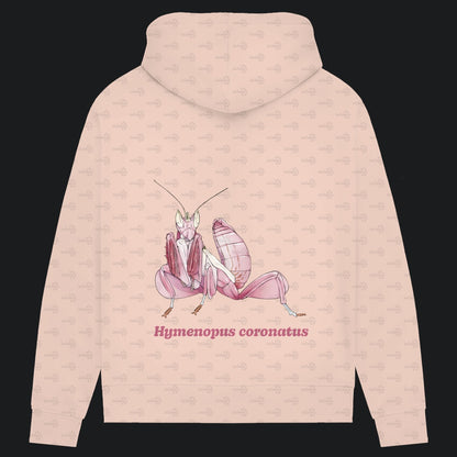 Damen Bio Hoodie mit Seitentaschen | Orchideenmantis orchid mantis Hymenopus coronatus