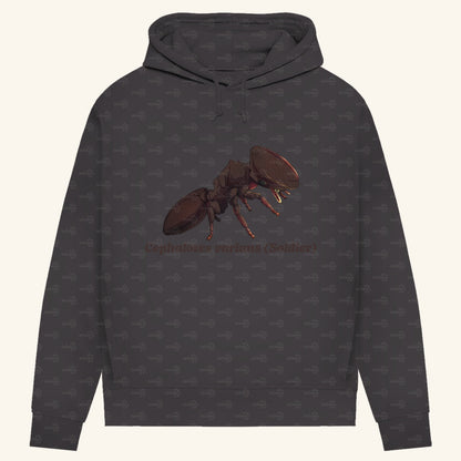 Damen Bio Hoodie mit Seitentaschen | Schildkrötenameise Cephalotes varians soldier