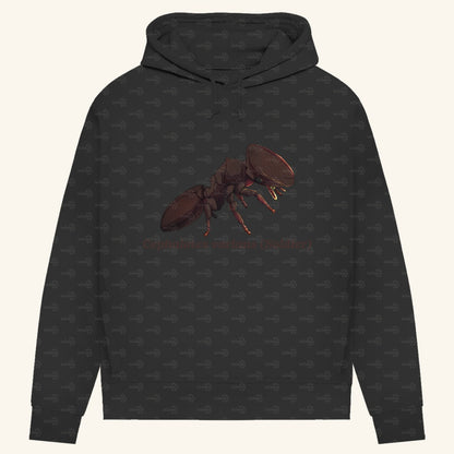 Damen Bio Hoodie mit Seitentaschen | Schildkrötenameise Cephalotes varians soldier