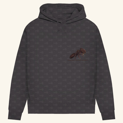 Damen Bio Hoodie mit Seitentaschen | Schildkrötenameise Cephalotes varians soldier