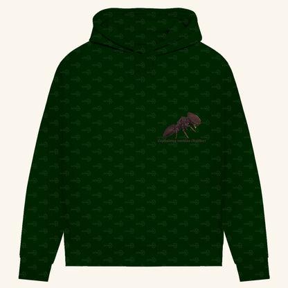 Damen Bio Hoodie mit Seitentaschen | Schildkrötenameise Cephalotes varians soldier