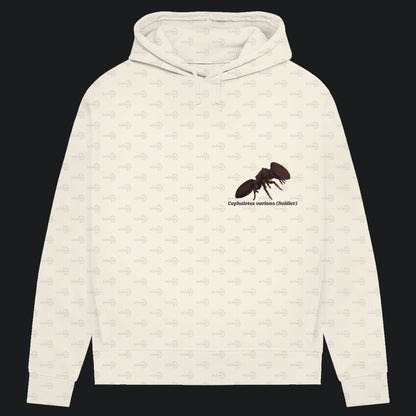 Damen Bio Hoodie mit Seitentaschen | Schildkrötenameise Cephalotes varians soldier