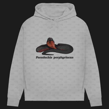 Damen Bio Hoodie mit Seitentaschen | Rotbäuchige Schwarzotter  Pseudechis porphyriacus