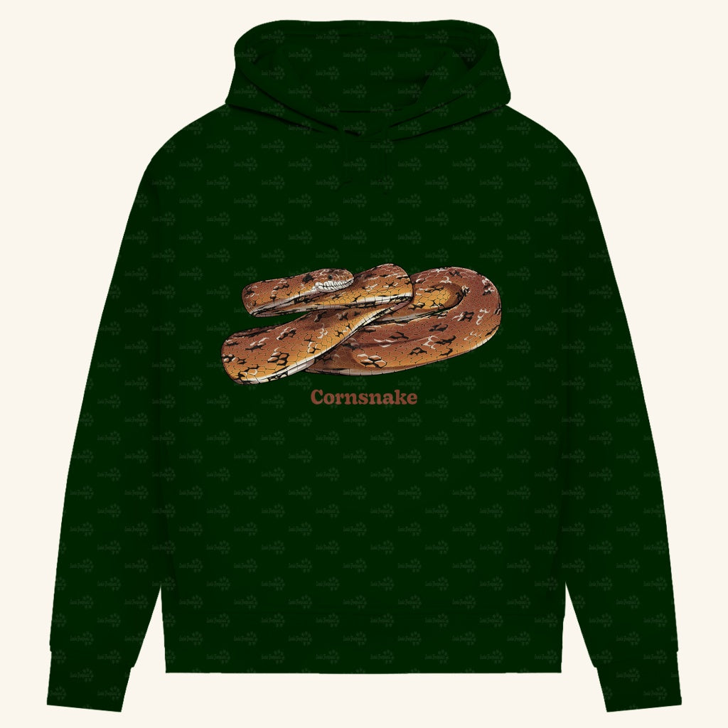 Damen Bio Hoodie mit Seitentaschen | Kornnatter Cornsnake Pantherophis guttatus