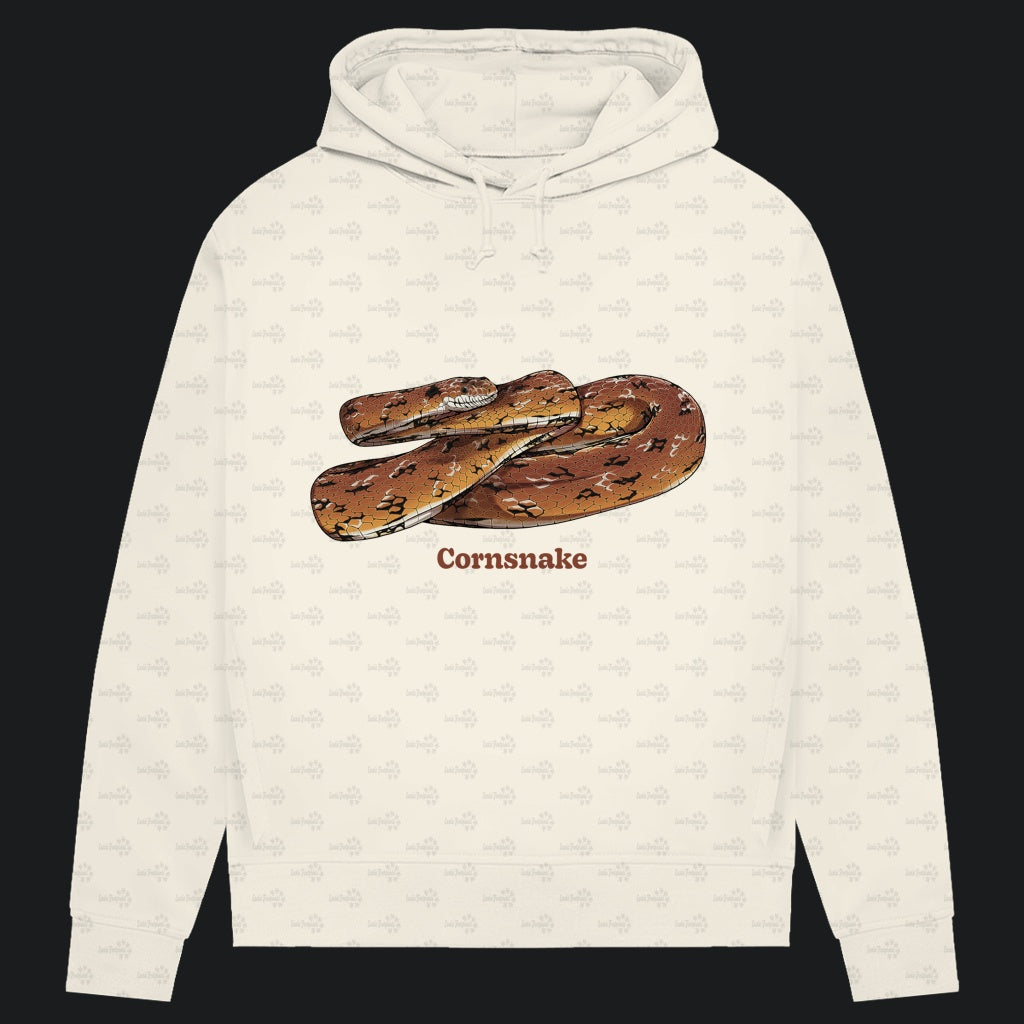 Damen Bio Hoodie mit Seitentaschen | Kornnatter Cornsnake Pantherophis guttatus