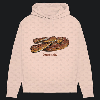 Damen Bio Hoodie mit Seitentaschen | Kornnatter Cornsnake Pantherophis guttatus