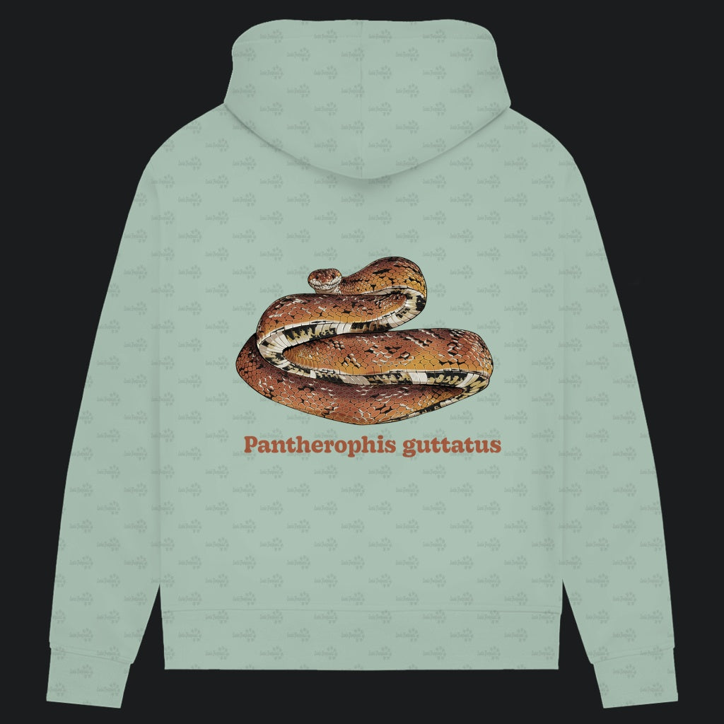 Damen Bio Hoodie mit Seitentaschen | Kornnatter Cornsnake Pantherophis guttatus