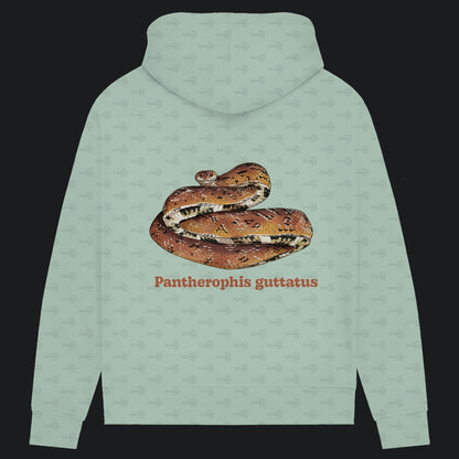 Damen Bio Hoodie mit Seitentaschen | Kornnatter Cornsnake Pantherophis guttatus