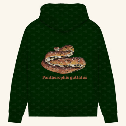 Damen Bio Hoodie mit Seitentaschen | Kornnatter Cornsnake Pantherophis guttatus