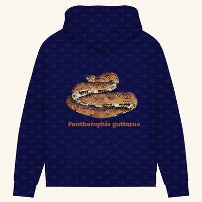Damen Bio Hoodie mit Seitentaschen | Kornnatter Cornsnake Pantherophis guttatus