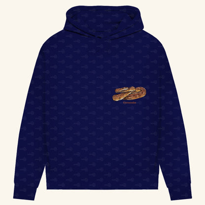 Damen Bio Hoodie mit Seitentaschen | Kornnatter Cornsnake Pantherophis guttatus