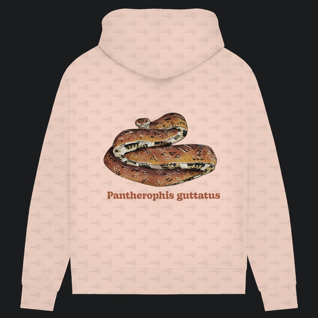 Damen Bio Hoodie mit Seitentaschen | Kornnatter Cornsnake Pantherophis guttatus