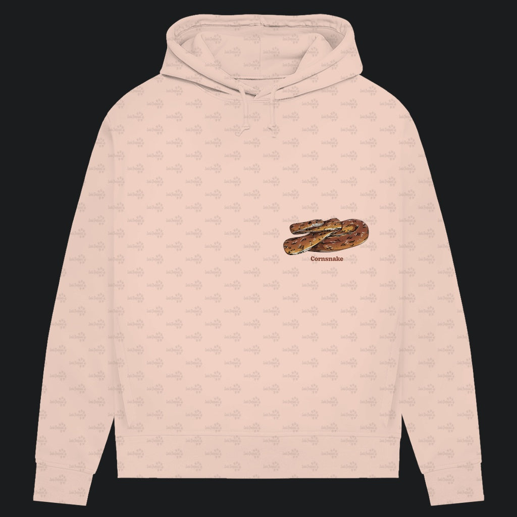 Damen Bio Hoodie mit Seitentaschen | Kornnatter Cornsnake Pantherophis guttatus