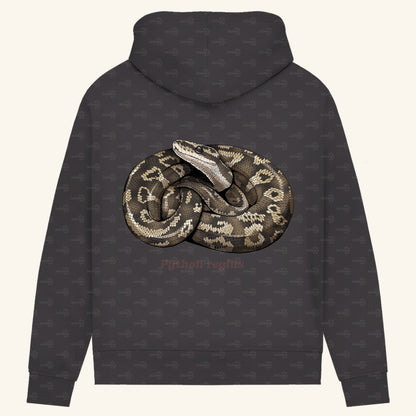 Damen Bio Hoodie mit Seitentaschen | Königspython  Ballpython Python regius