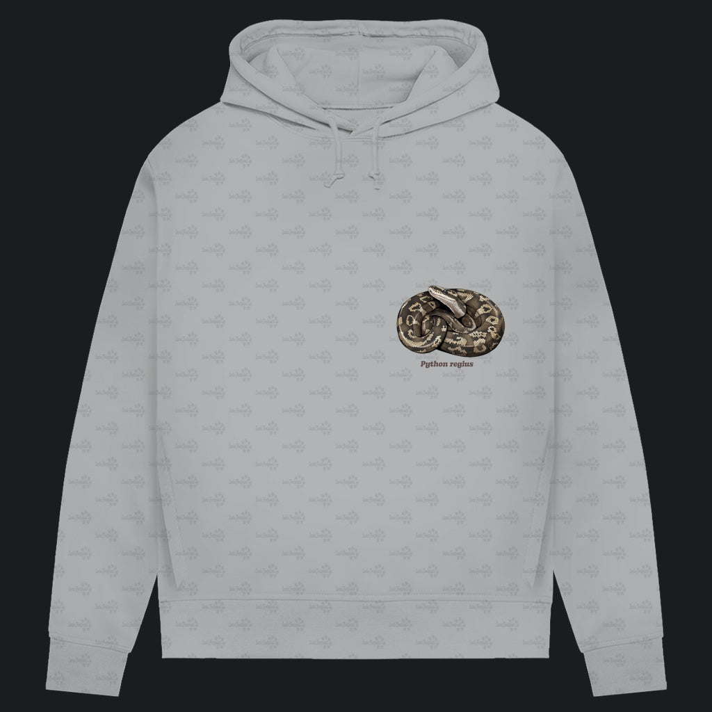 Damen Bio Hoodie mit Seitentaschen | Königspython  Ballpython Python regius