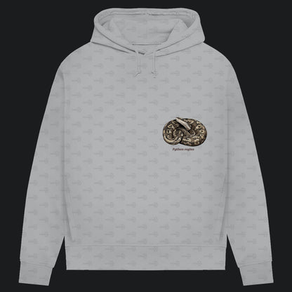 Damen Bio Hoodie mit Seitentaschen | Königspython  Ballpython Python regius