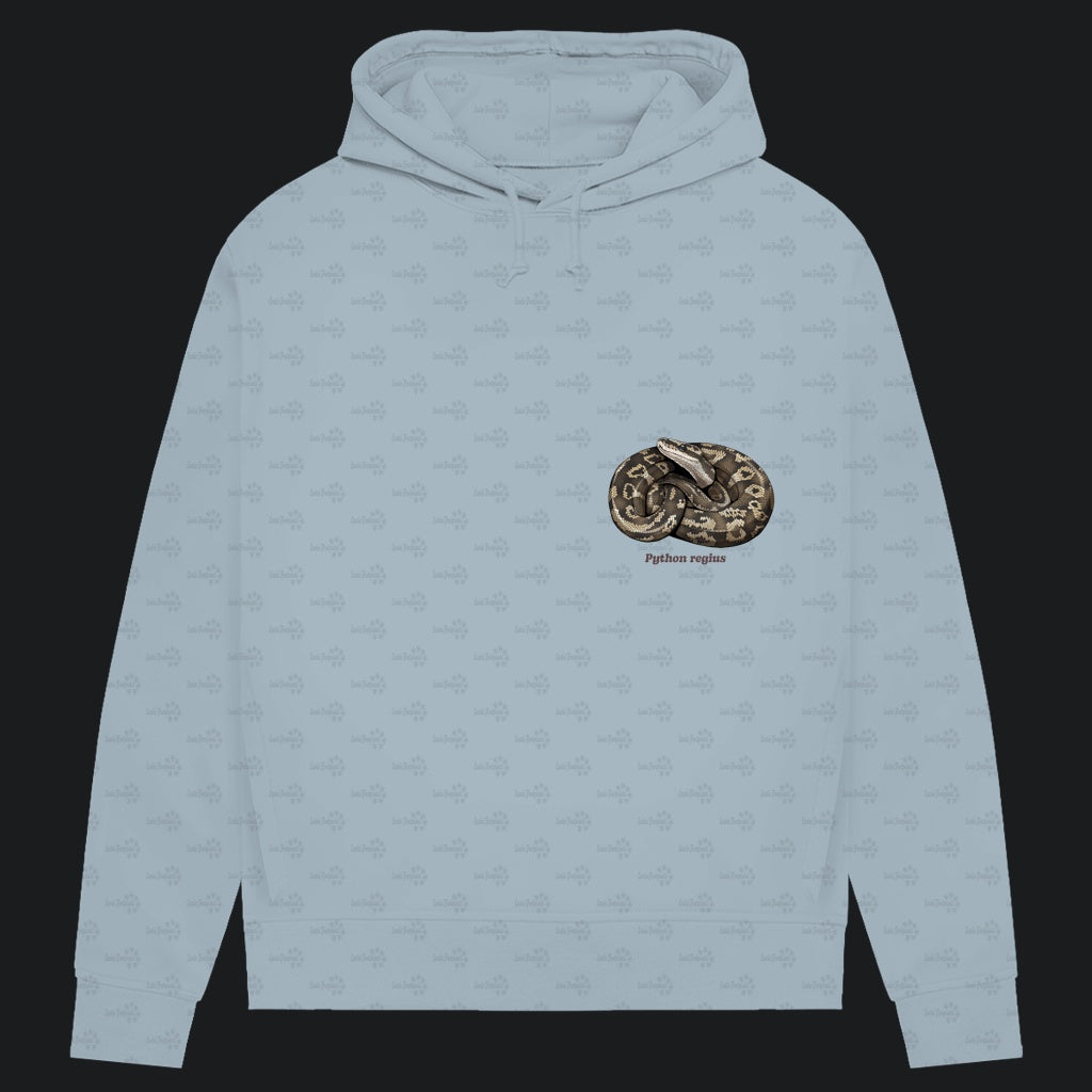 Damen Bio Hoodie mit Seitentaschen | Königspython  Ballpython Python regius