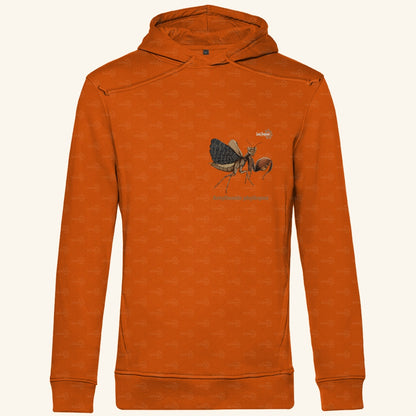 Herren Bio Hoodie mit Seitentaschen | Riesenboxermantis Astyliasula phyllopus
