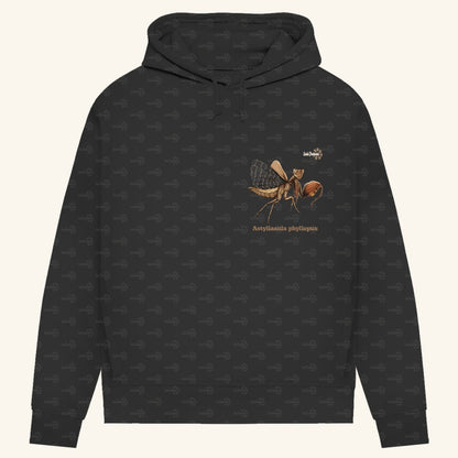 Damen Bio Hoodie mit Seitentaschen | Riesenboxermantis Astyliasula phyllopus