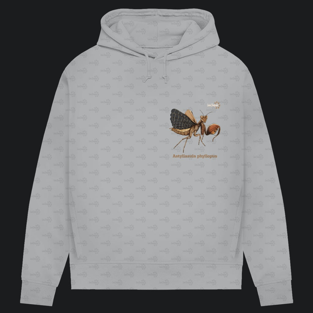 Damen Bio Hoodie mit Seitentaschen | Riesenboxermantis Astyliasula phyllopus