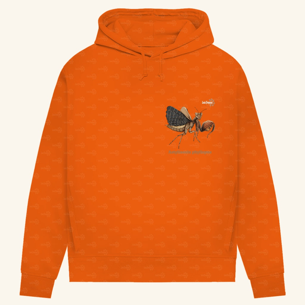 Damen Bio Hoodie mit Seitentaschen | Riesenboxermantis Astyliasula phyllopus