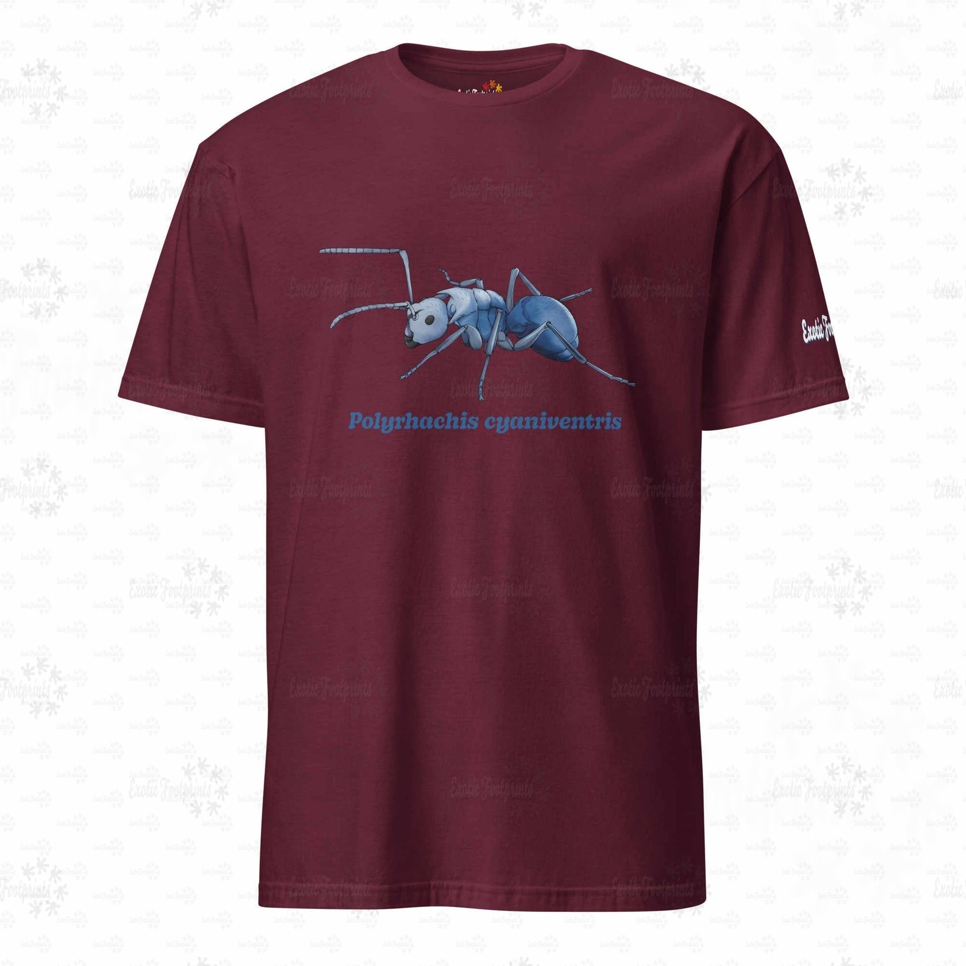 Leichtes T-shirt | Blau schillernde Schuppenameise ( Polyrhachis cyaniventris )
