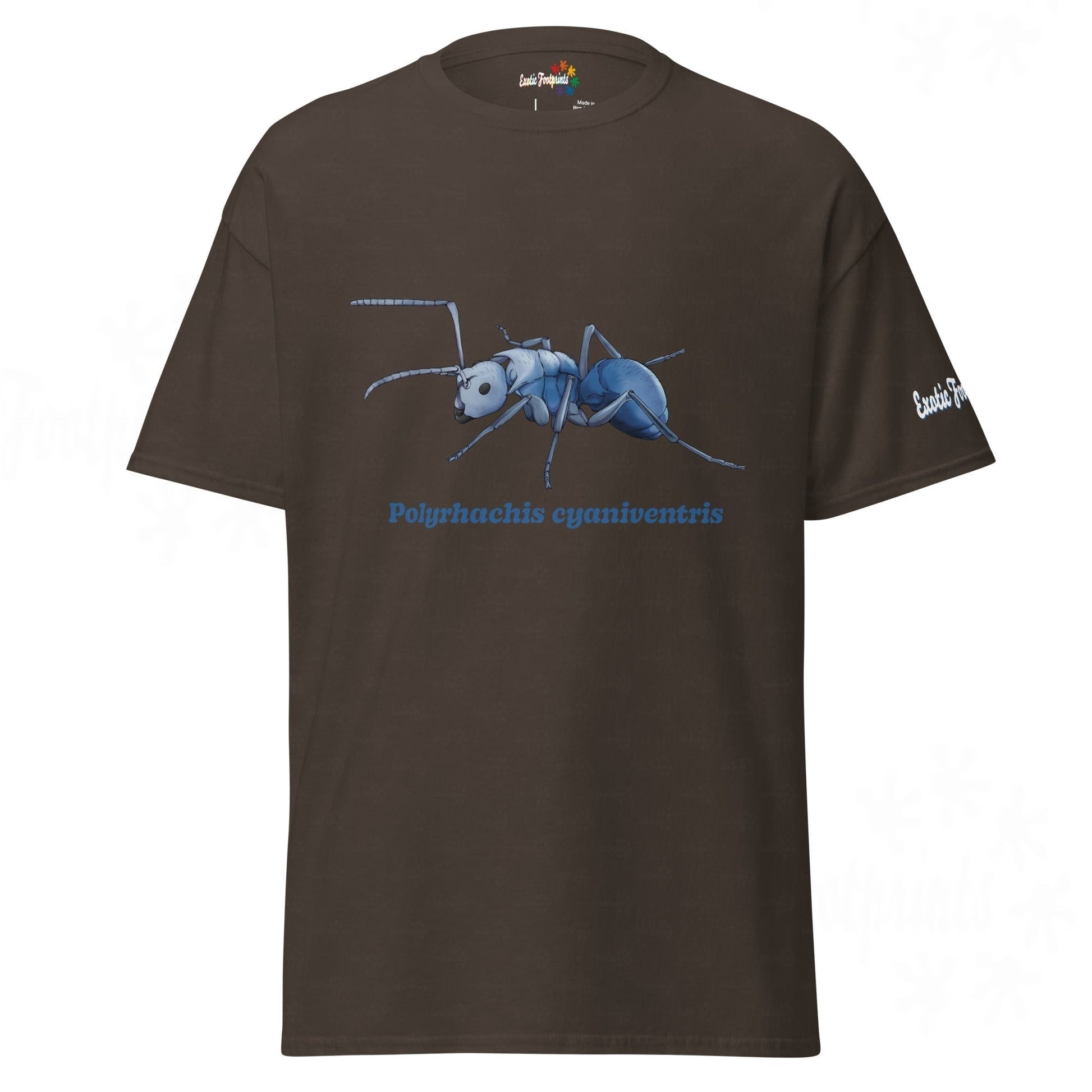 Klassiches Tshirt | Blau schillernde Schuppenameise ( Polyrhachis cyaniventris )
