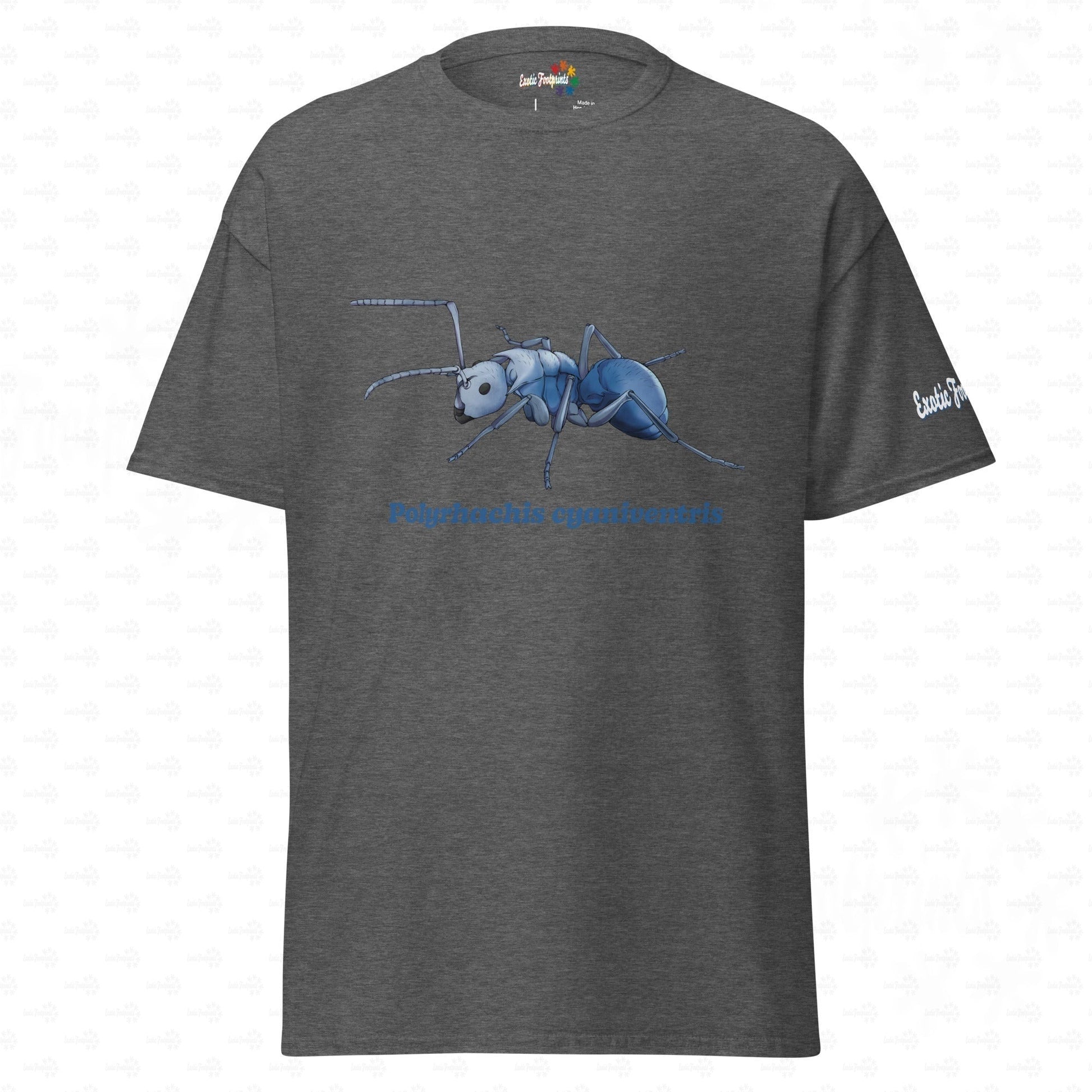 Klassiches Tshirt | Blau schillernde Schuppenameise ( Polyrhachis cyaniventris )