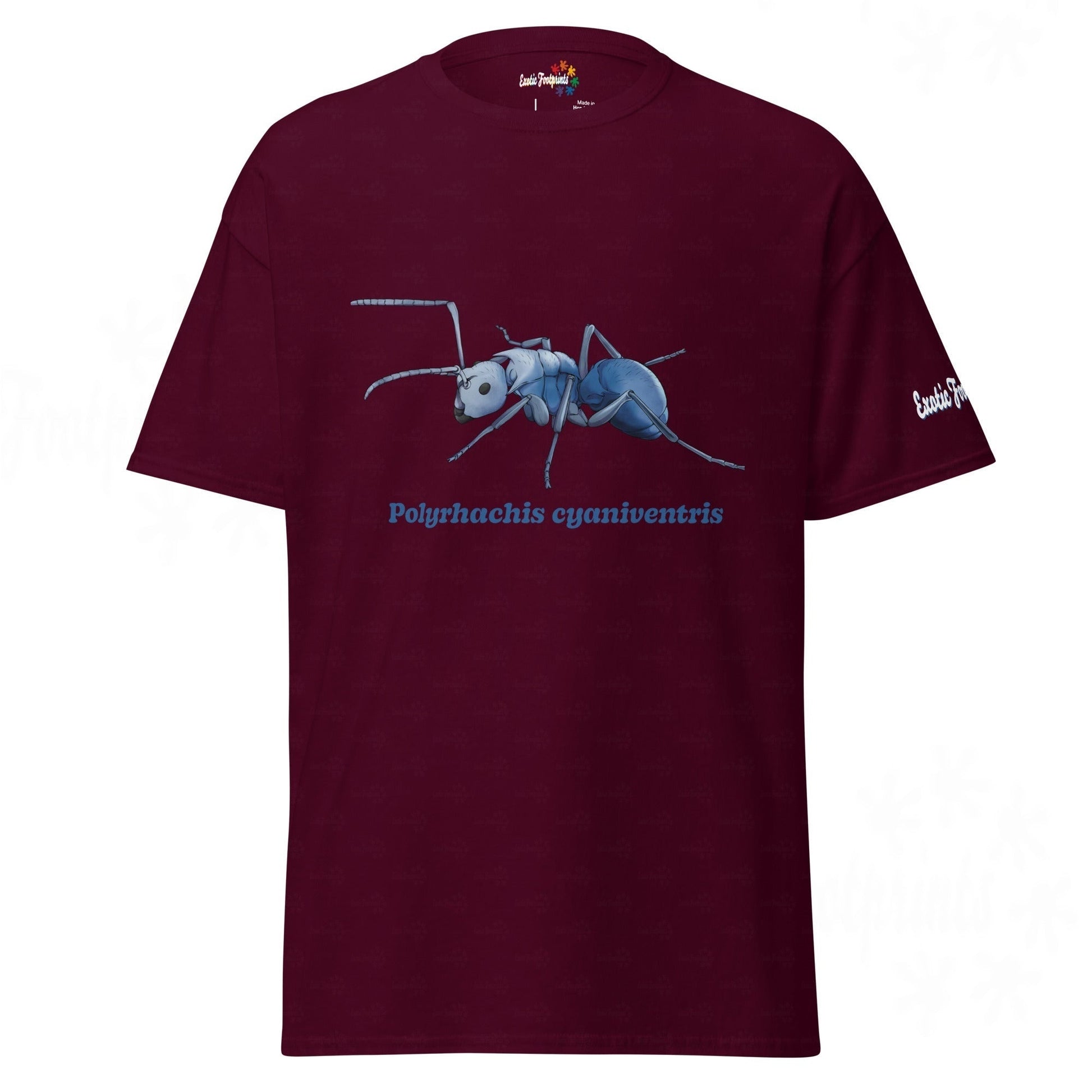 Klassiches Tshirt | Blau schillernde Schuppenameise ( Polyrhachis cyaniventris )