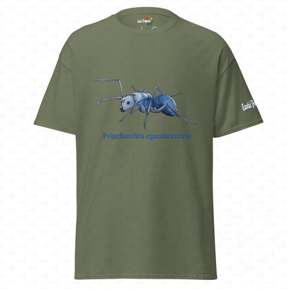 Klassiches Tshirt | Blau schillernde Schuppenameise ( Polyrhachis cyaniventris )