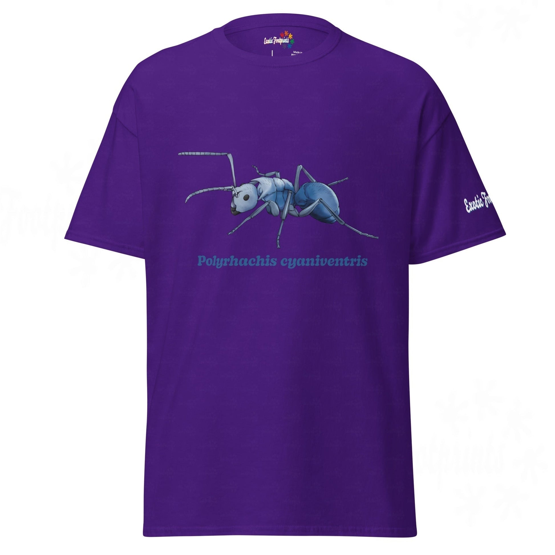 Klassiches Tshirt | Blau schillernde Schuppenameise ( Polyrhachis cyaniventris )