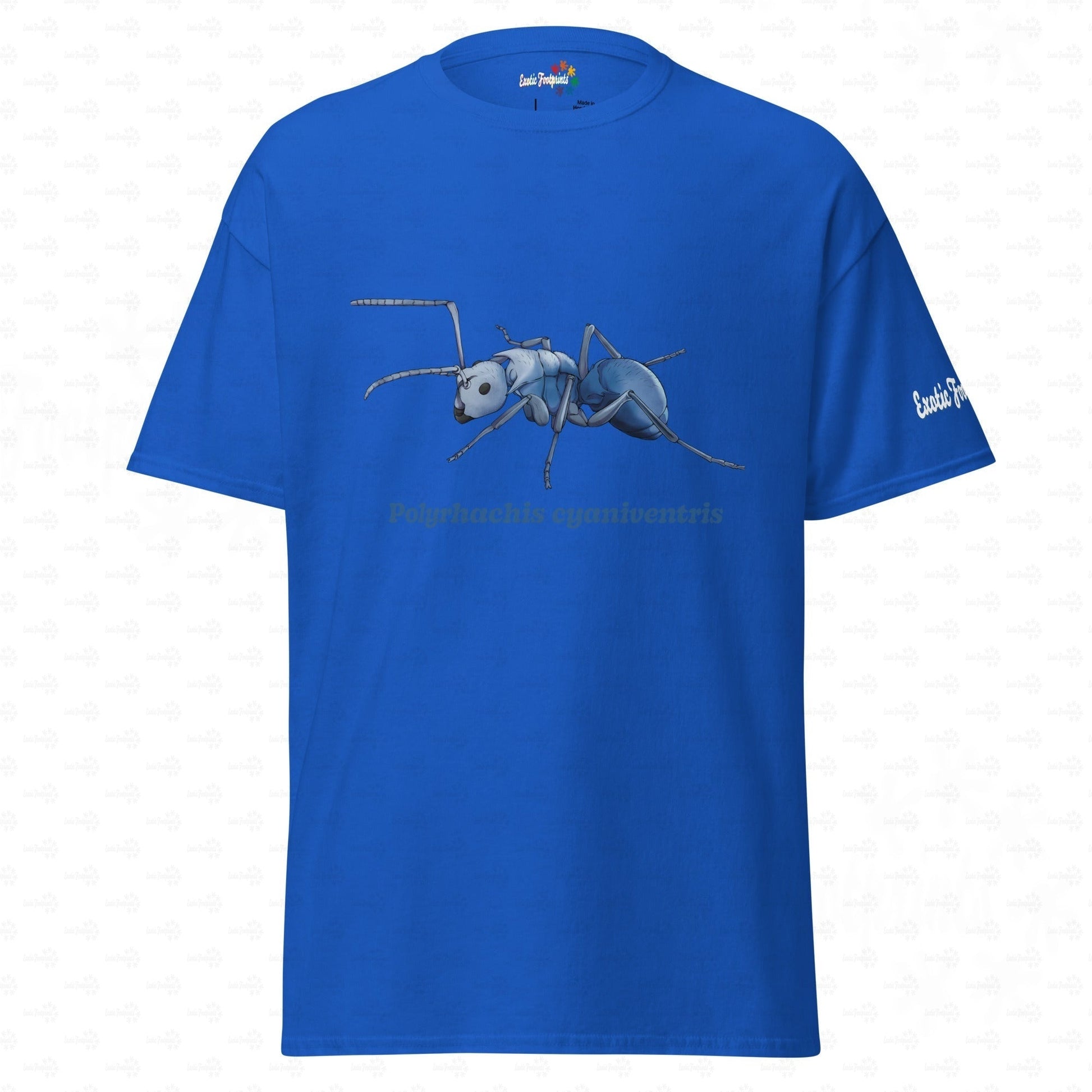 Klassiches Tshirt | Blau schillernde Schuppenameise ( Polyrhachis cyaniventris )